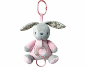 Hrací skříňka Bunny 18 cm růžová