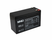 MHPower MS9-12 olověný akumulátor AGM 12V/9Ah, Faston F2 - 6,3mm