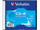 VERBATIM CD-R 700MB, 52 Extra Prot. Slim Box