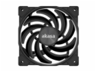 AKASA ventilátor ALUCIA XS12 (Hadal Black Edition), 12cm fan