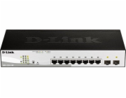 Switch D-Link DGS-1210-10P Gigabit Ethernet (10/100/1000) Power over Ethernet (PoE) Black