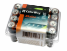 Colorway alkalická baterie AA/ 1.5V/ 24ks v balení/ Plast...