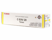 Canon originální  TONER CEXV20 YELLOW IP C7000VP/C7010VP/C6000VP/C6010VP 35 000 stran A4 (5%)