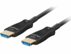 Lanberg CA-HDMI-30FB-0200-BK optical cable HDMI M/M 20m v...