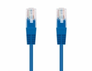 C-TECH kabel patchcord Cat5e, UTP, modrý, 3m