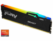 Kingston KF556C36BBEA-8 Kingston FURY Beast DDR5 8GB 5600MT/s DIMM CL36 RGB EXPO