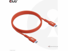 Club3D kabel USB-C, Oboustranný USB-IF Certifikovaný data...