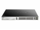 D-Link DGS-3130-30PS/E L3 Stackable Managed Gigabit PoE S...