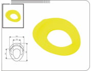 Sedátko WC dětské T 3546 žluté
