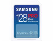 Samsung SDXC karta 128GB PRO PLUS + USB adaptér