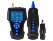 LAN Cable Tester TLCD8601S s LCD, koax, Cat3/Cat5E/Cat6/Cat7, UTP/STP, USB, PoE, ping, sonda, protismyčka