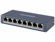 Hikvision DS-3E0508-EB HIKVISION switch DS-3E0508-E(B)/ 8x port/ 10/100/1000 Mbps RJ45 ports/ 16 Gbps/ napájení 5 VDC, 1 A