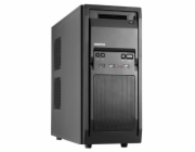 CHIEFTEC skříň Libra Series/Miditower, LF-02B-OP, Black, USB 3.0, bez zdroje