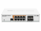 MikroTik Cloud Router Switch CRS112-8P-4S-IN, 400MHz CPU,...