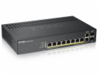 Zyxel GS1920-8HPV2 10-port Smart Managed PoE Switch Switc...