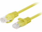 Lanberg PATCHCORD CAT.6 UTP 1M ŽLUTÁ VLEČKA PROŠLA LANBER...