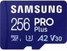 Samsung micro SDXC karta 256GB PRO Plus + USB adaptér