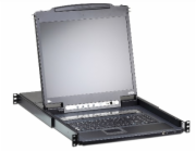 ATEN CL5716IN 16-Port PS/2-USB VGA 19" LCD KVM over IP Switch with Daisy-Chain Port and USB Peripheral Support