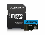 Karta ADATA Premier MicroSDXC 128 GB Class 10 UHS-I/U1 A1 V10 (AUSDX128GUICL10A1-RA1)