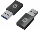 Conceptronic adaptér USB3.0-> USB-C 2er-Pack SW