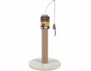 Zolux Cat scratching post with toy 63 cm - beige