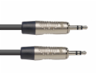 Stagg NAC3MPSR, propojovací kabel Jack 3,5mm stereo, 3m