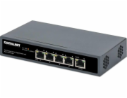 Přepínač Switch Intellinet Network Solutions Switch Neobvyklý Intellinet 4x 10/100/1000 MBPS POE 25W/65W + 1X PoE PD 95W