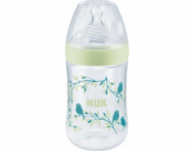 Kojenecká láhev NUK Nature Sense s kontrolou teploty 260 ml bílá