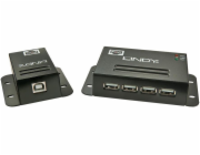 Lindy Extender, USB 2.0, kat.5 50m, 4 port (42681)