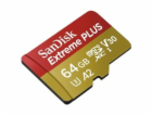 SanDisk micro SDXC karta 64GB Extreme PLUS (200 MB/s Clas...