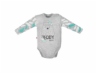 Kojenecké body s bočním zapínáním New Baby Wild Teddy