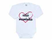 Body s potiskem New Baby celá maminka