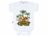 Body s potiskem New Baby SAFARI