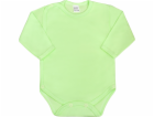 Kojenecké body celorozepínací New Baby Classic zelené