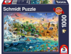 Schmidt Spiele Puzzle PQ 1000 Królestwo zwierząt G3