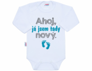 Body s potiskem New Baby Ahoj, já jsem tady nový.