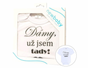 Body s potiskem New Baby Dámy, už jsem tady! - dárkové balení