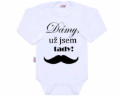 Body s potiskem New Baby Dámy, už jsem tady! - dárkové balení