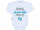 Body s potiskem New Baby Ahoj, já jsem tady nový - dárkov...