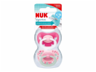 Šidítko NUK Signature 6-18m 2ks holka