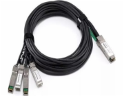 Společnost Dell Networking 40GBE (QSFP+) je 4x10GBE SFP+ pasivní kabel mědi, 0,5 m, sada zákazníků