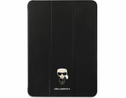 Karl Lagerfeld KLFC11KMK IPAD 11 Pro 2021 Knižní obal Czarny/Black Saffiano Karl Iconic