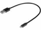 Sandberg 441-40 USB>Lightning MFI 0.2m Black