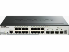 20-port Gigabit Stackable SmartPro Switch včetně 2 portů ...