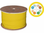 Alantec U/UTP kabel Cat. 6 LSOH 4x2X23AWG B2CA 500M (žlut...