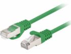 Patchcord Cat. 6 ftp 0,25 m 10-pack fluke prošel zelenou