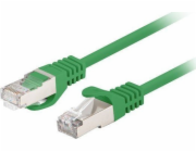 Patchcord Cat. 6 ftp 0,25 m 10-pack fluke prošel zelenou