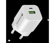 everActive GaN SC-390Q wall charger with USB QC3.0 socket and USB-C PD PPS 30W