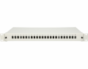 ExtraLink Elalink 24 Core Fiber Optic Patch Panel White