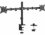 Gembird MA-D2-01 monitor mount / stand 81.3 cm (32 ) Black Desk